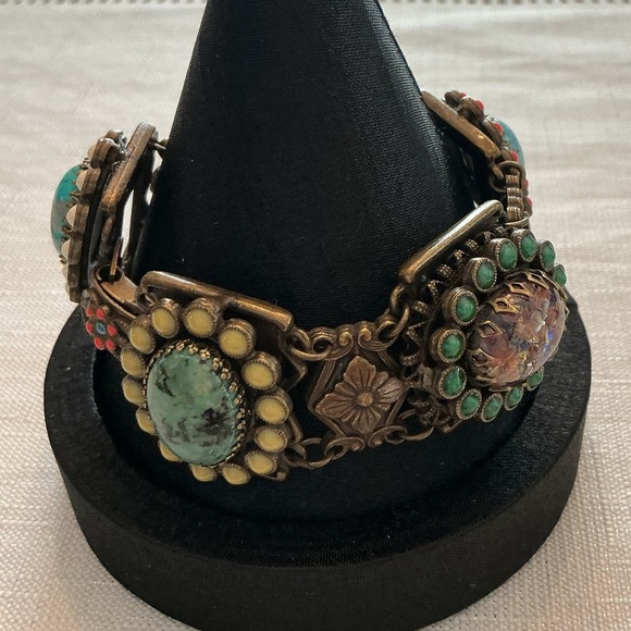 Sweet Romance Vintage Multi Link Bracelet - Picture 4 of 4